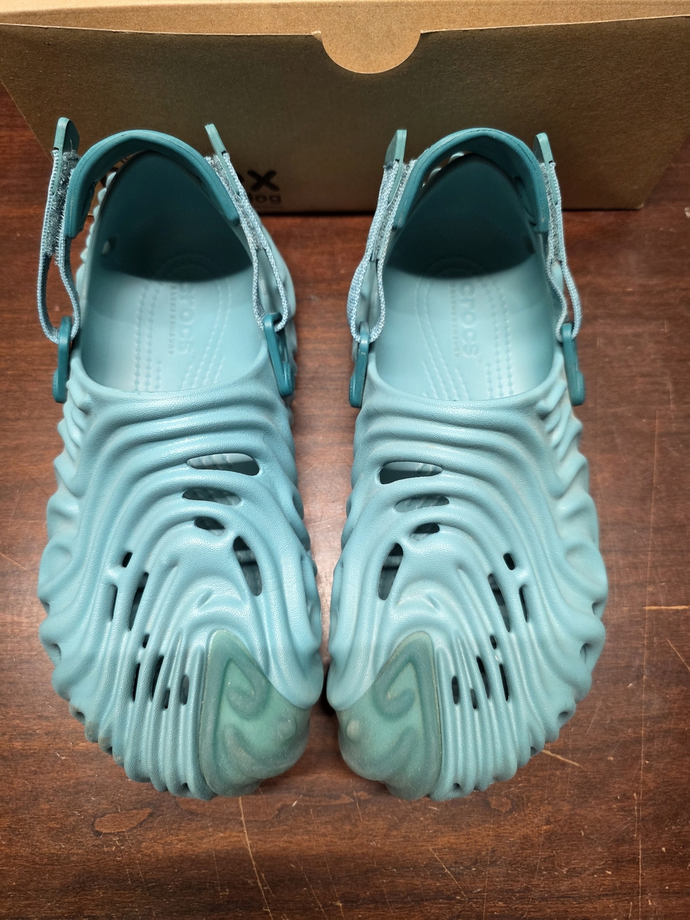 Salehe Bembury x Crocs Pollex Clog 'Tide Turq Tonic M-7 W-9 - Picture 2 of 8